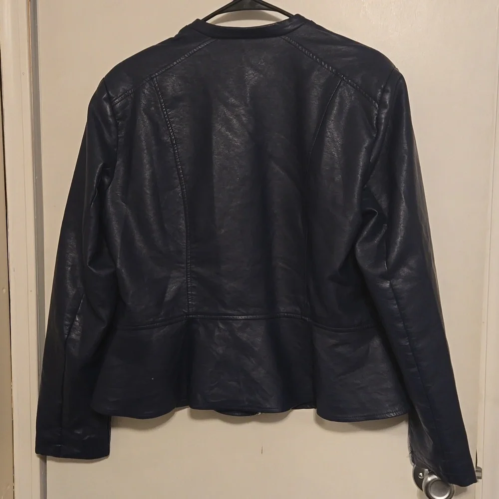 Large navy blue jacket